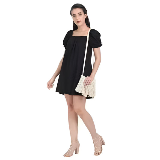 Crochet Tassel Envelop Bag