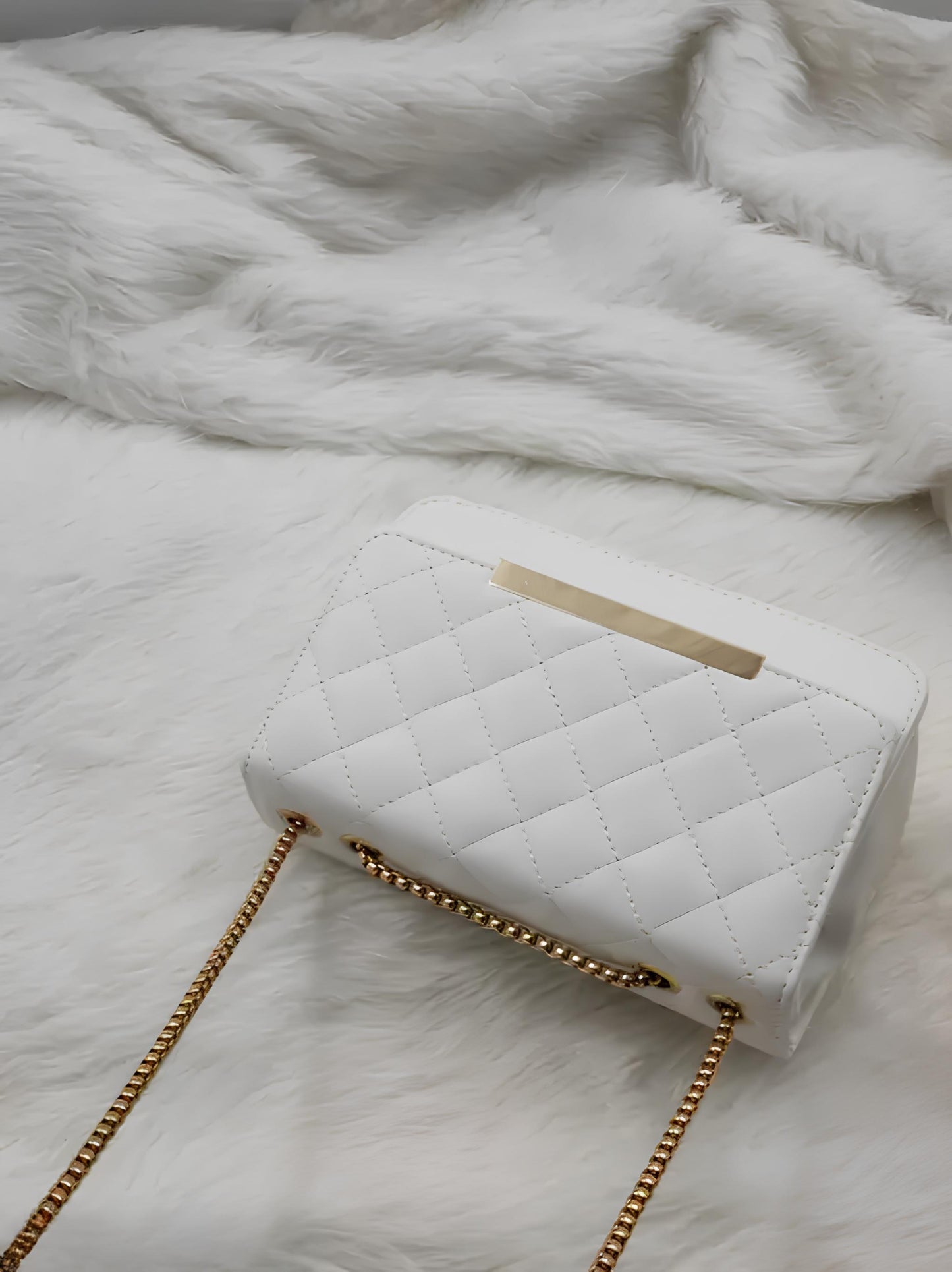 Quilted Chain Crossbody