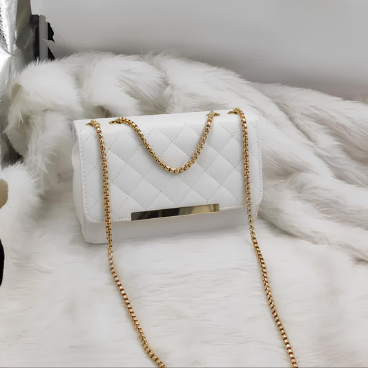 Quilted Chain Crossbody